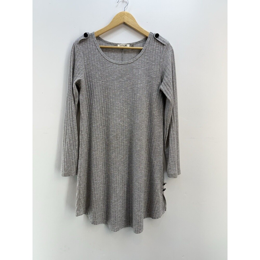 Simply Noelle women Tunic long Sleeve Gray color Small - Picture 3 of 12
